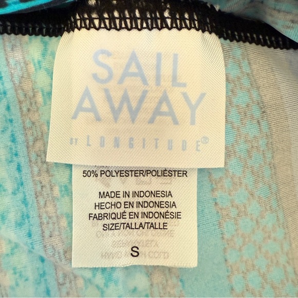 NWT Sail Away Printed Haltered Tankini - Picture 7 of 9
